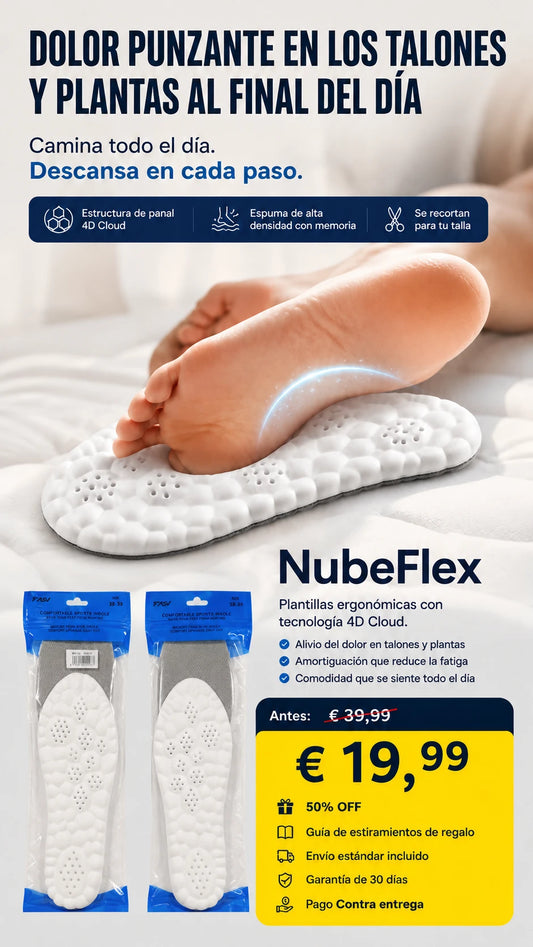 Plantilla ergonómica 4D Cloud - hero