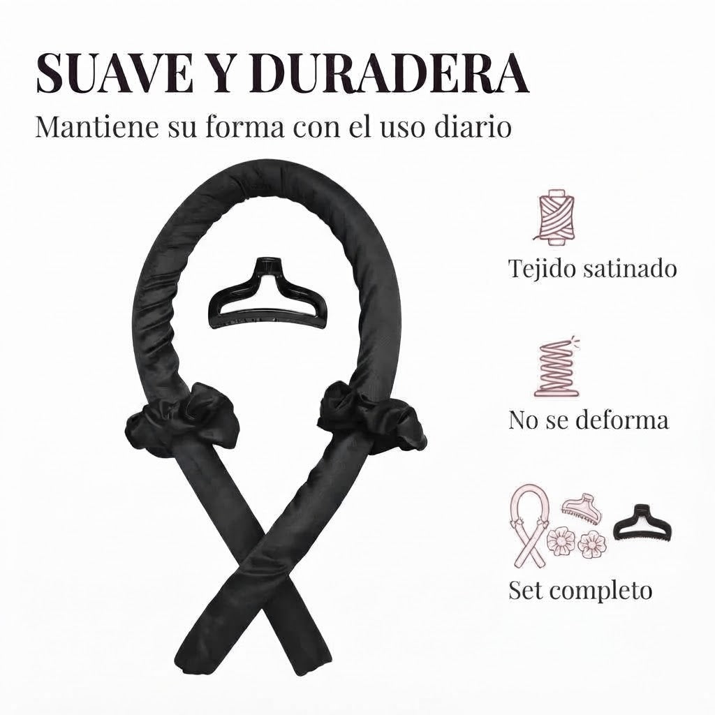 Rizos naturales en minutos, sin esfuerzo y sin daños