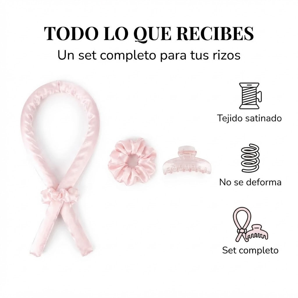 Rizos naturales en minutos, sin esfuerzo y sin daños