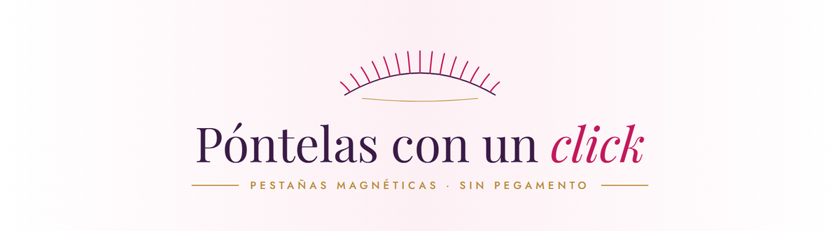 Pontelas con un click - pestanas magneticas sin pegamento